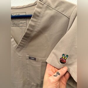 Figs Catarina limited edition Boulder, S, with embroidery